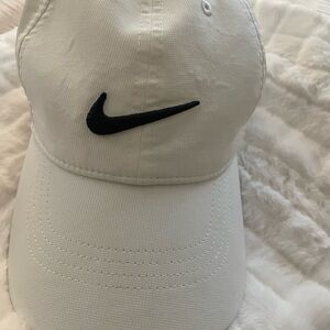 Nike Classic White Hat with Black Swoosh